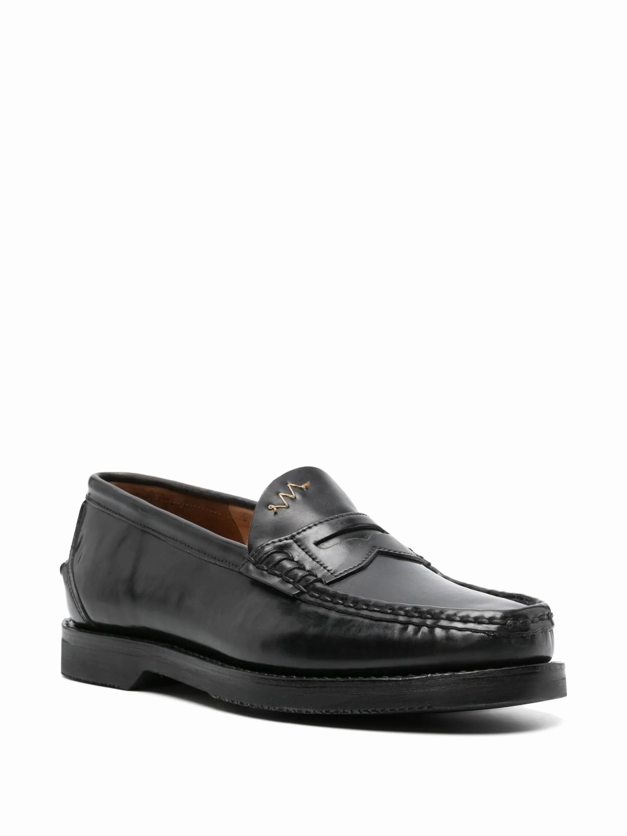 Fabro-Folk leather loafers Width Penny Loafers