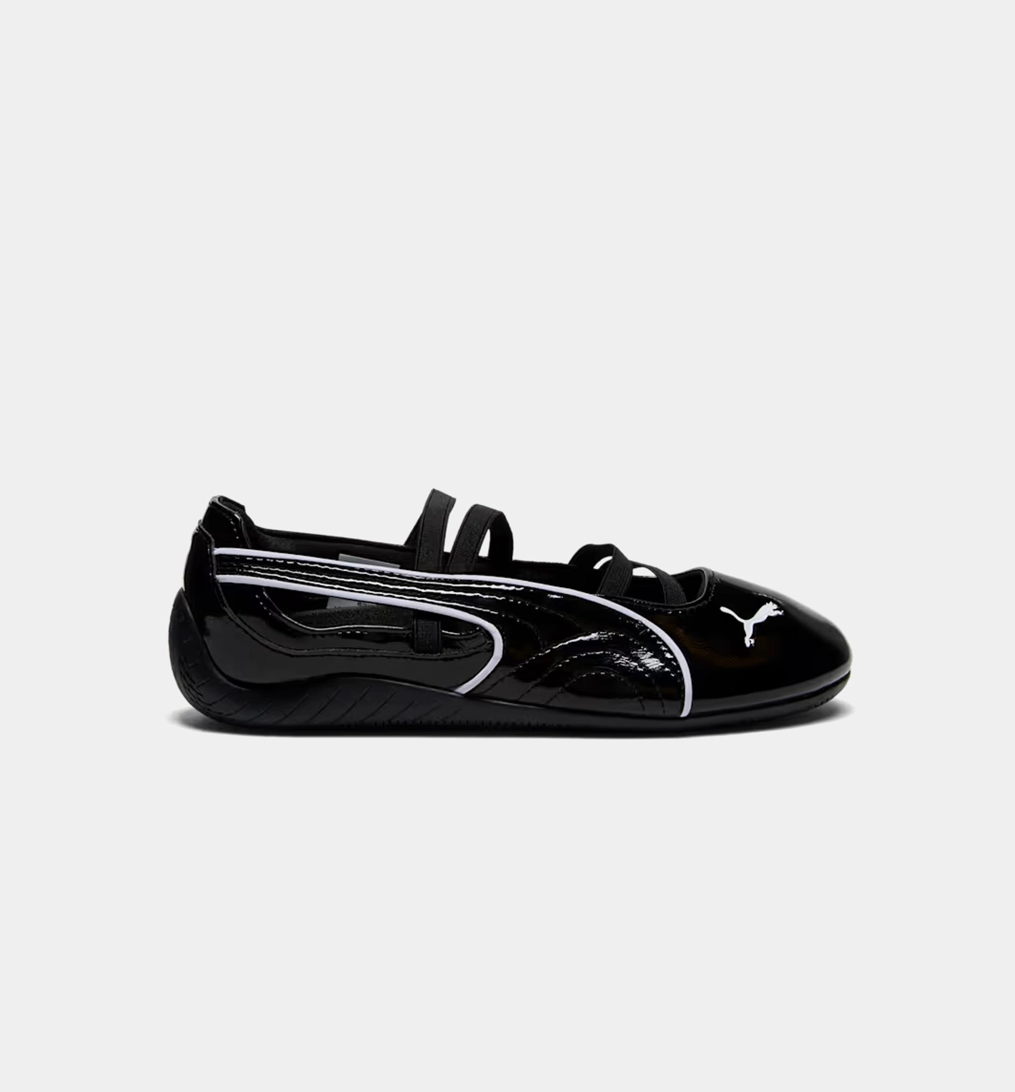 Speedcat Ballet Glossy Womens Lifestyle Shoe - Black Glossy Rihanna Puma Gym Shoes