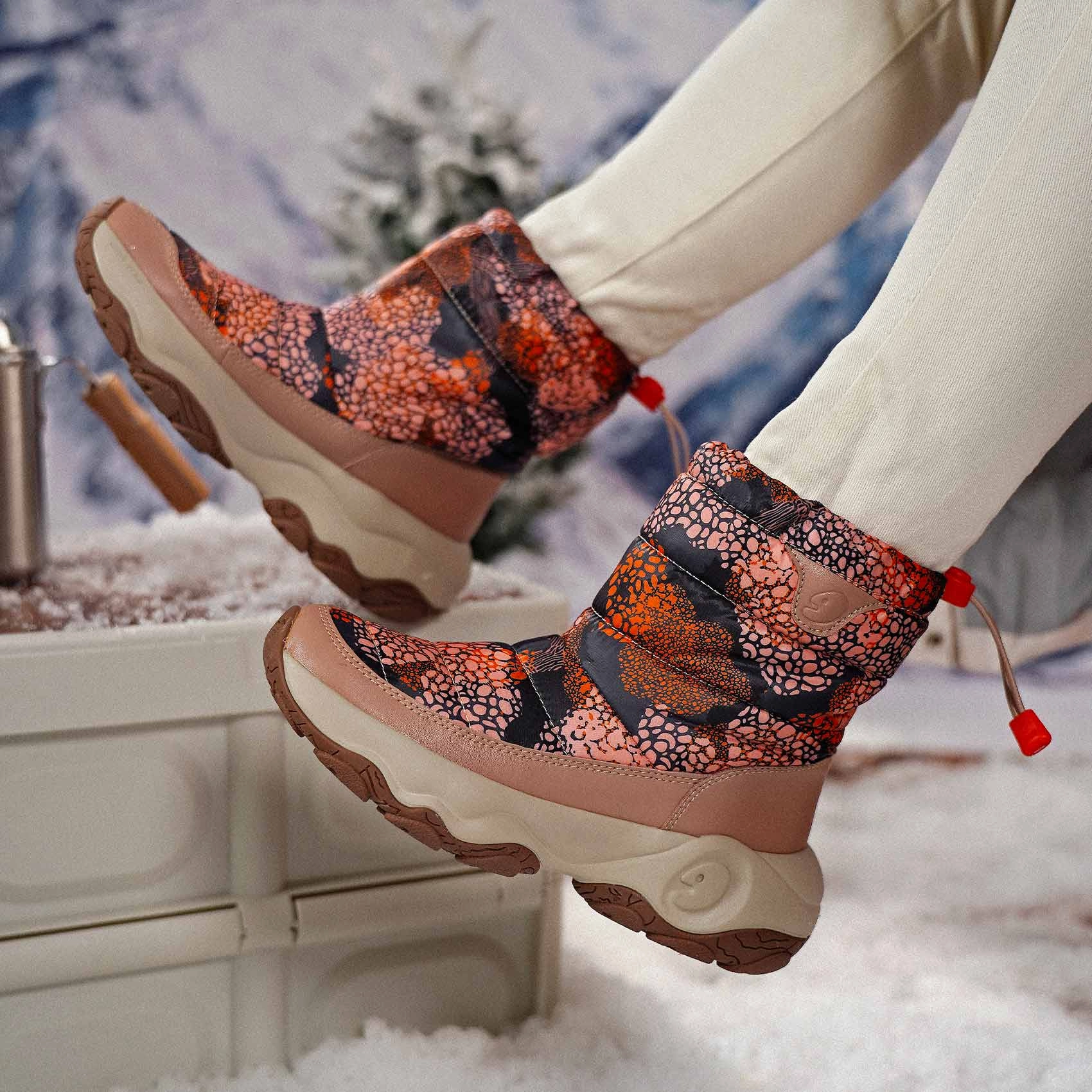 Day Of The Dead Cowhide Boots Spread Yellow Cazorla IV Women