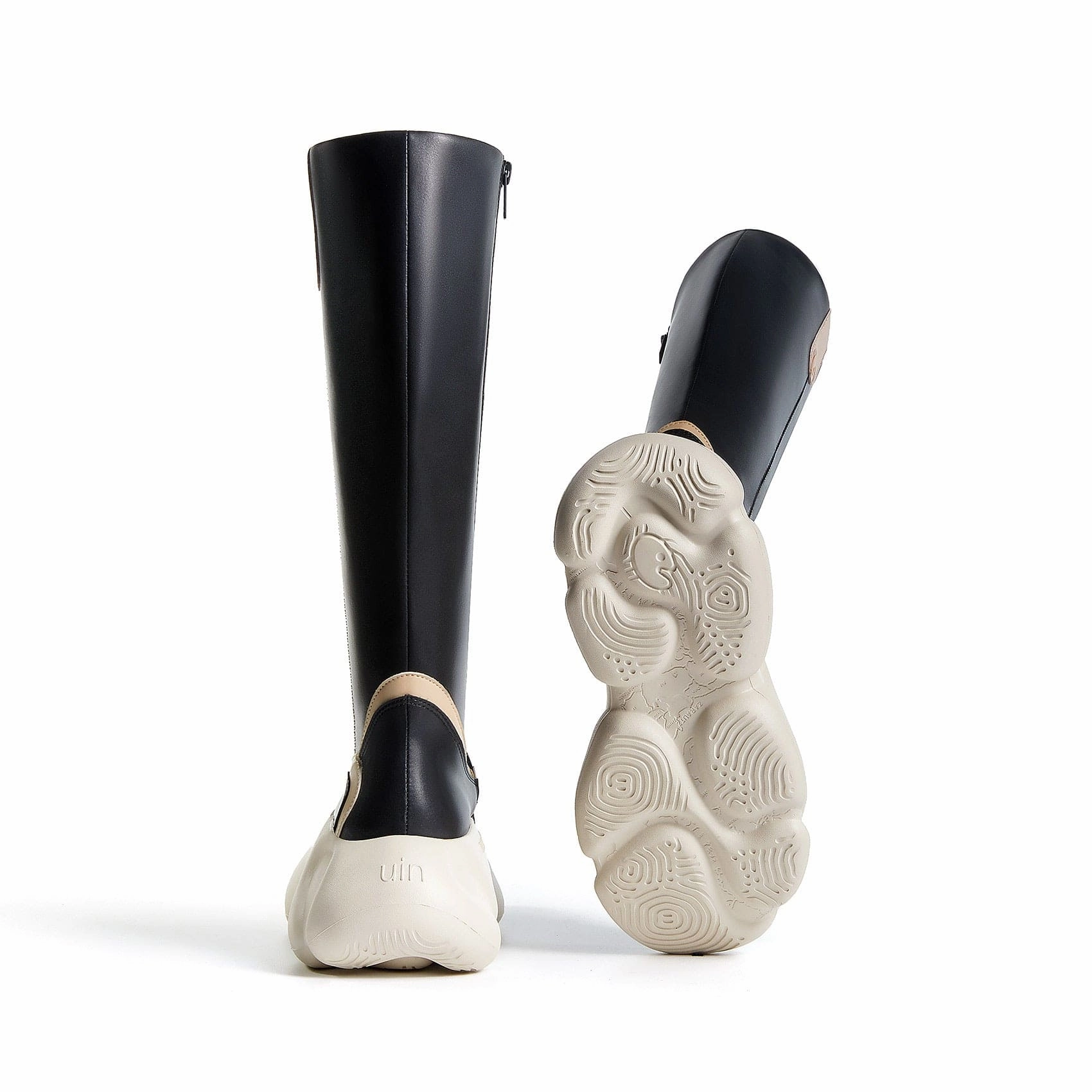 Boots Size 8 Straight Black Zarautz VI Women