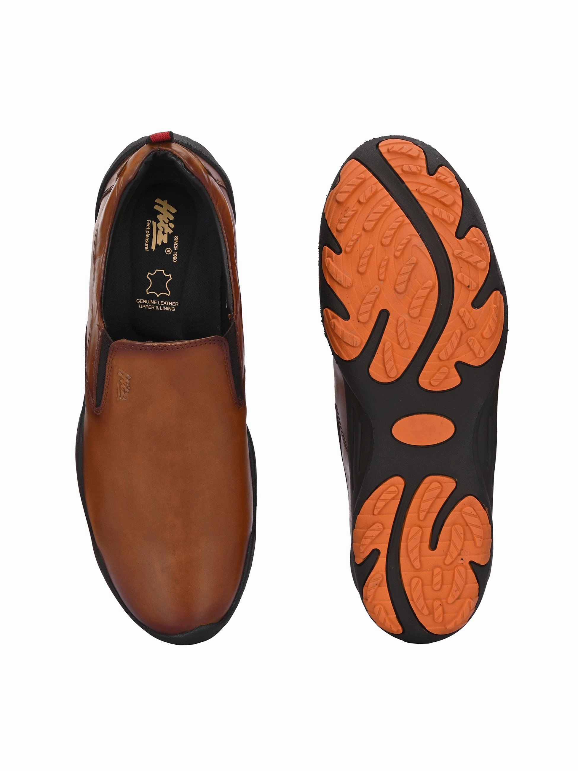 Wide Toe Box Loafers Strado Casual Leather Loafers