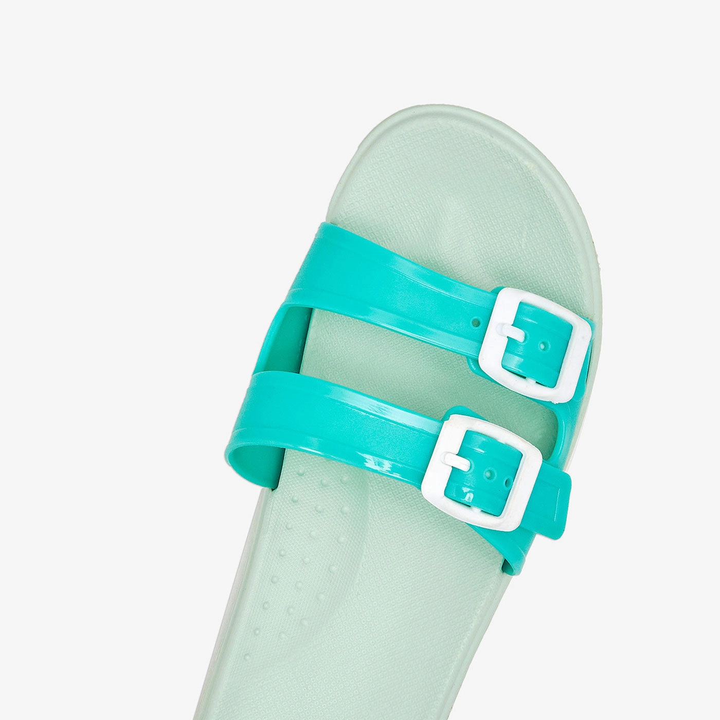 Mets Slippers Strappy Buckled Slippers