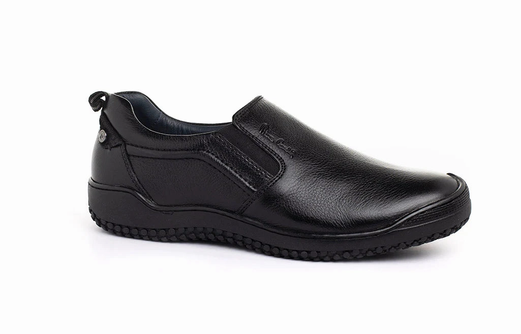 Stride Leather Slip On Shoes Maxi Sole Loafers