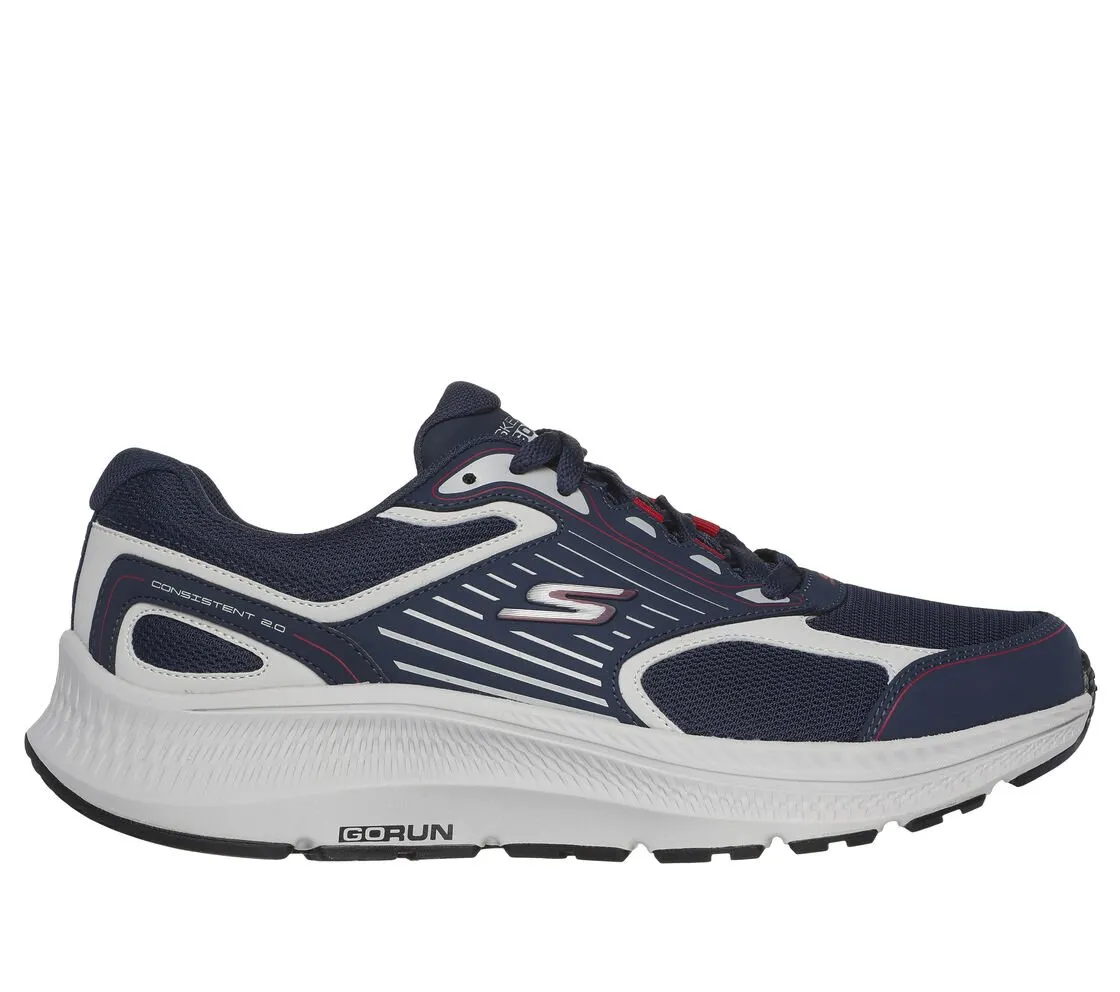 Walking With Running Shoes GO RUN CONSISTENT 2.0 - NAVY RED