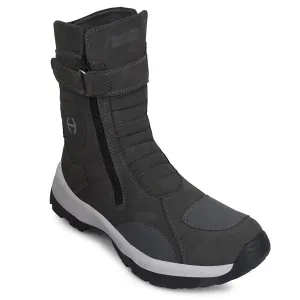 Healers Dark Grey Sports Trekking & Hiking Boot For Men PENGONGG-E By Liberty High Top Hiking Shoes