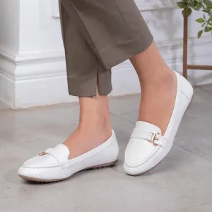 Loafers Bamboo Tresmode Sativa White Women's Dress Loafers