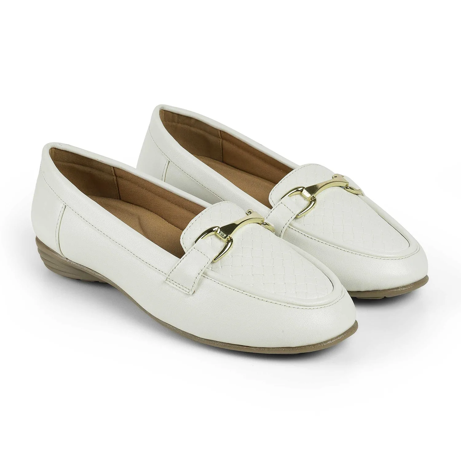 Florsheim Shoes Penny Loafers Tresmode Mor White Women's Casual Loafers