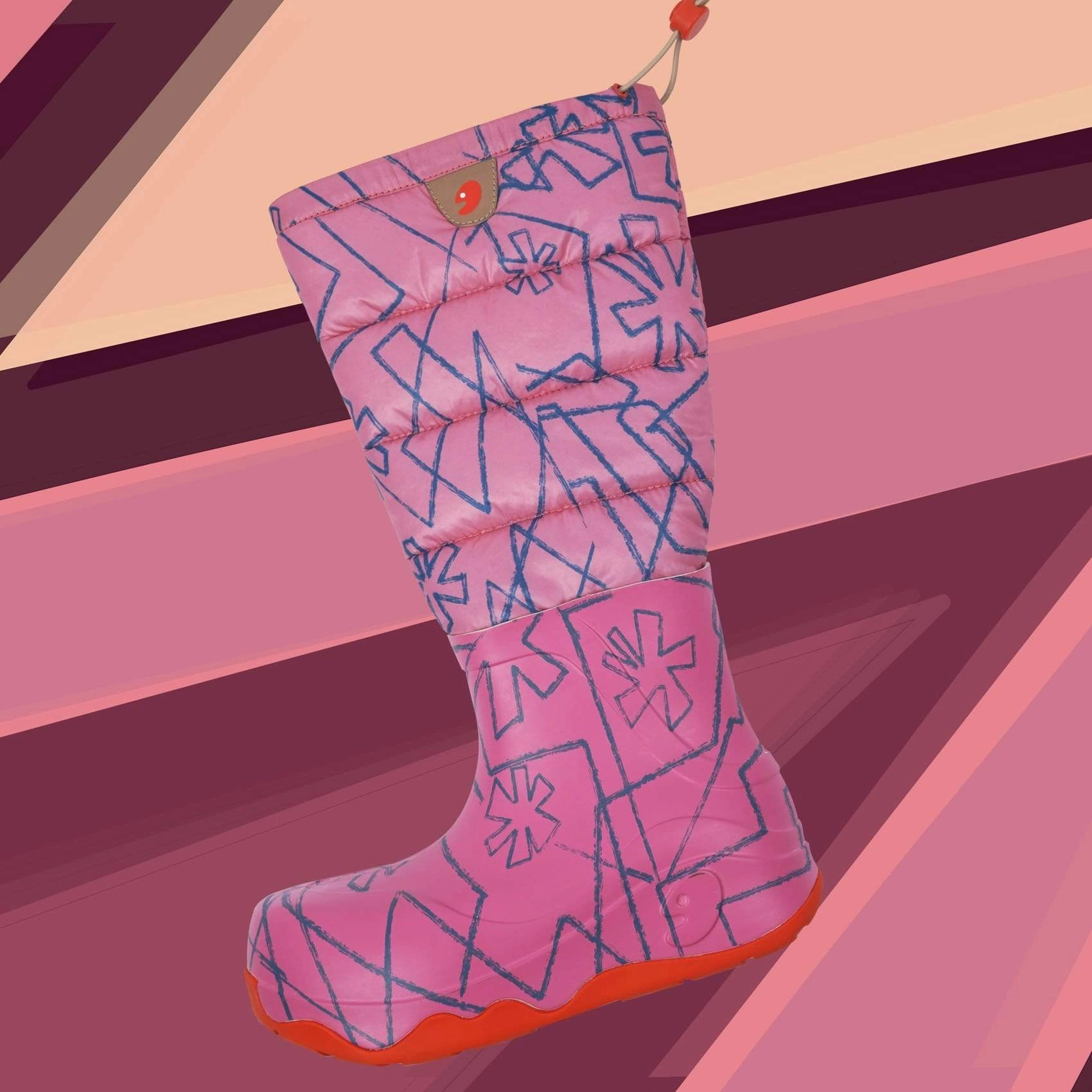 Foldover Boots Pink Lady Navarra Boots Women