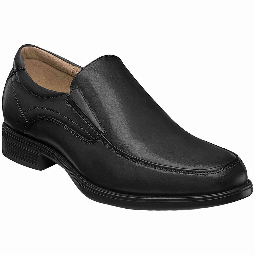 Oxford Goodyear Florsheim Midtown Moc Toe Oxford Black Smooth Leather (Men's)