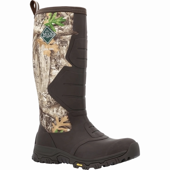 Bzees Boots Muck Men's Realtree EDGE Insulated Western Camo Boot APMSRTE