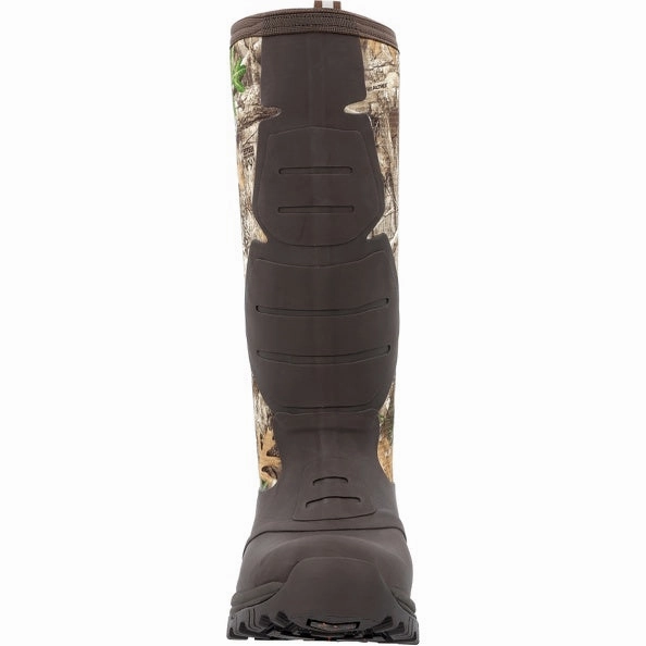 Muck Men's Realtree EDGE Insulated Western Camo Boot APMSRTE Thigh High Boots With Heel