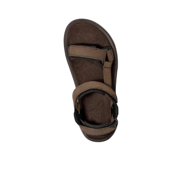 Sandals Keen Teva Men's Terra Fi 5 Universal Leather Turkish Coffee