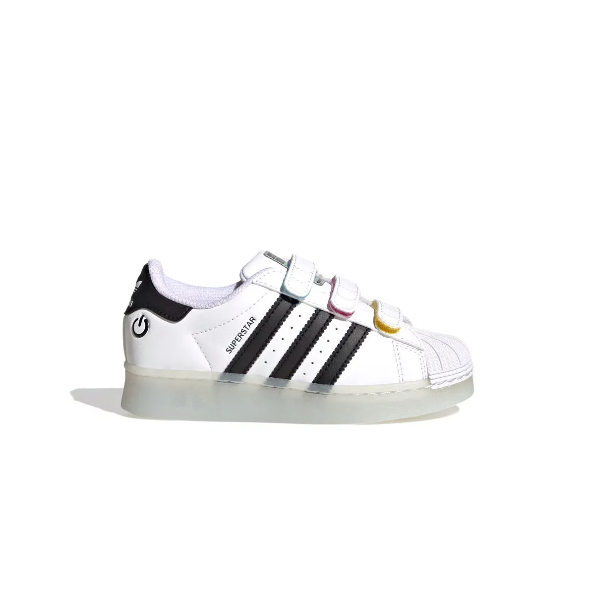 Kids Superstar 360 LED 'Cloud White Core Black' Adidas X Hello Kitty Gazelle Shoes