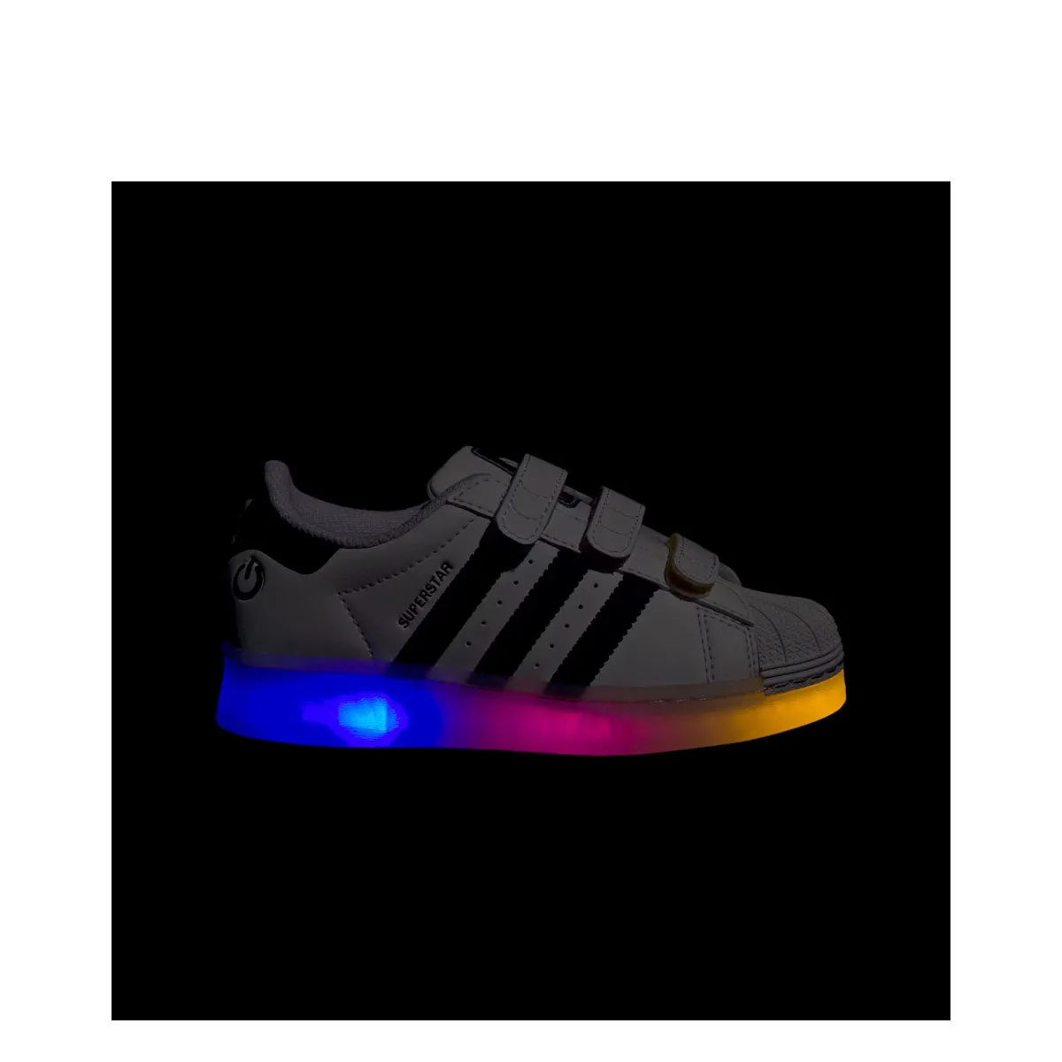 Adidas Towelie Shoes Kids Superstar 360 LED 'Cloud White Core Black'