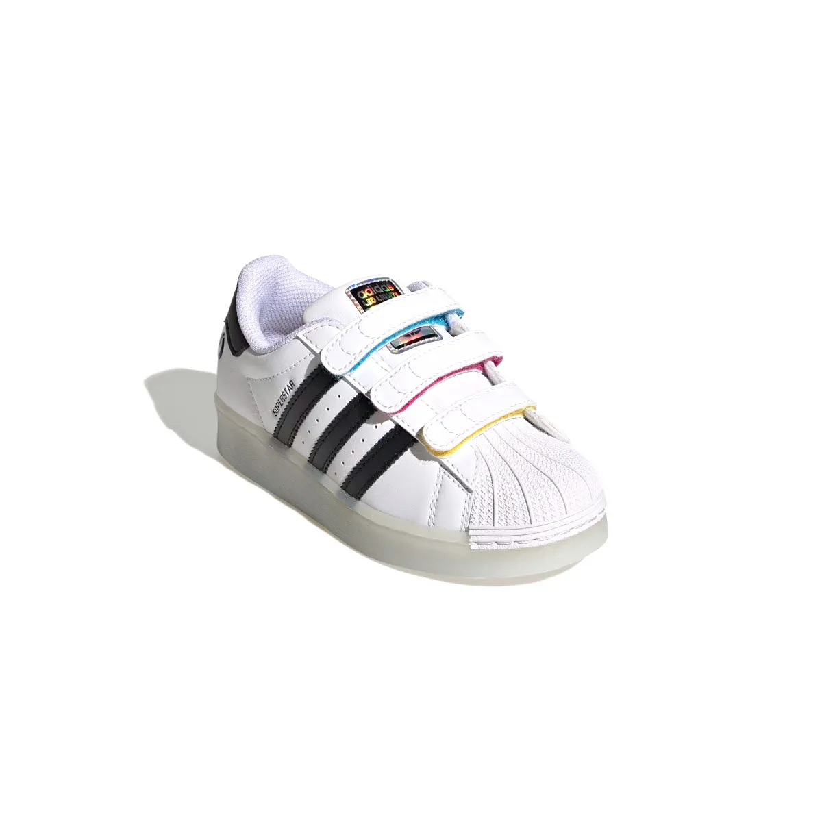 Dragon Ball Shoes Adidas Kids Superstar 360 LED 'Cloud White Core Black'