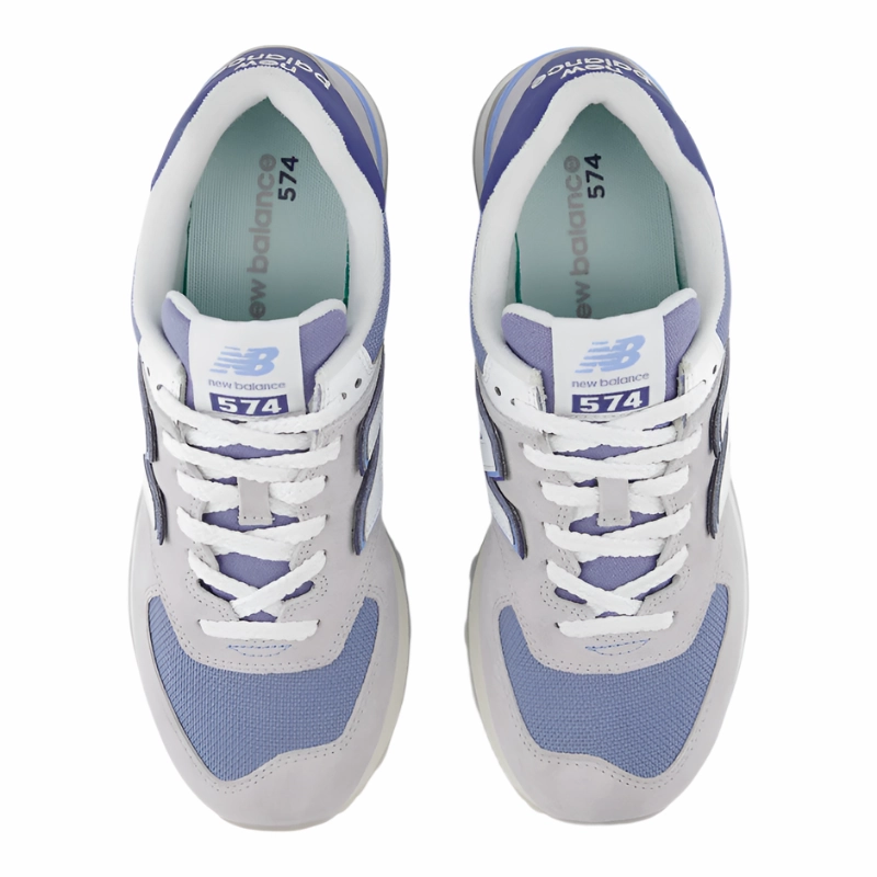 New Balance 247 Womens New Balance Men's 574 Reliable Iconic Sneaker - Pearl Grey