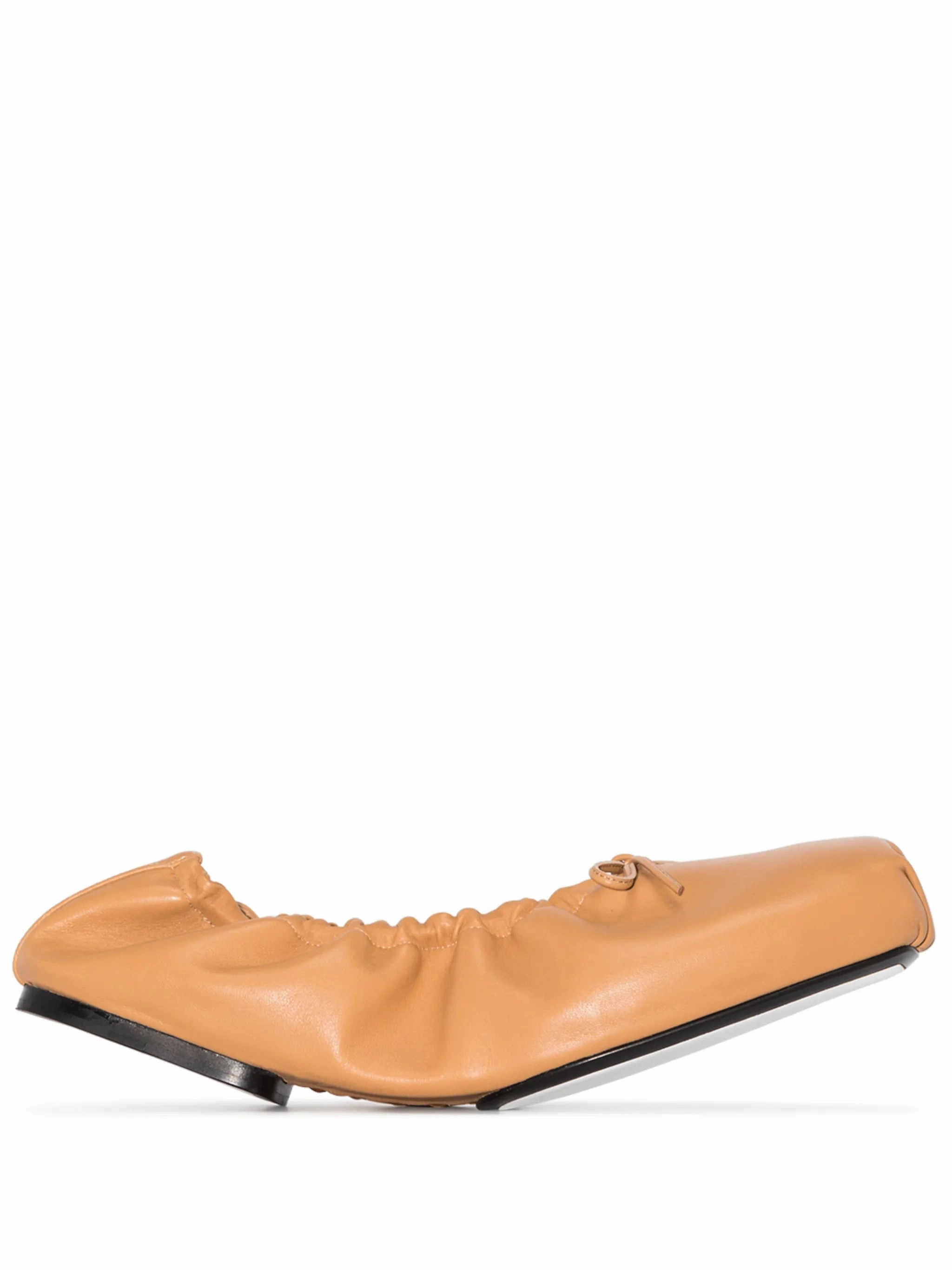 Flat Mtb Shoe Ashland ruched ballerina shoes