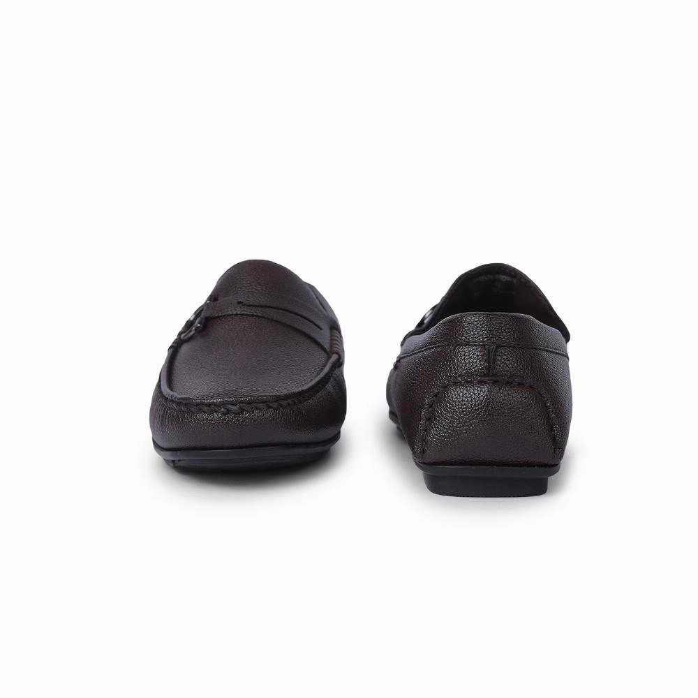 Fortune By Liberty Mens SME-2E Brown Formal Loafers Logan Loafers