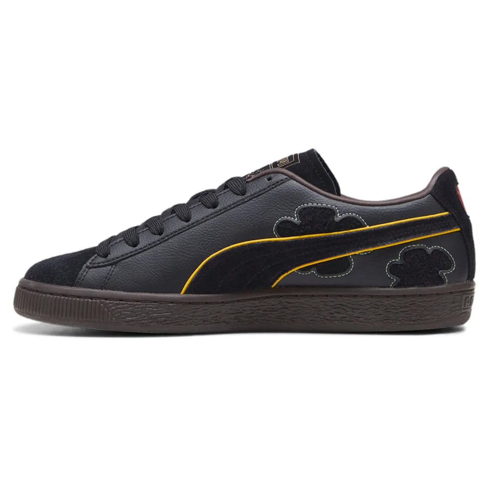 Puma Shoes Eco Ortholite Suede Blackbeard Teech x OP Lace Up Sneakers