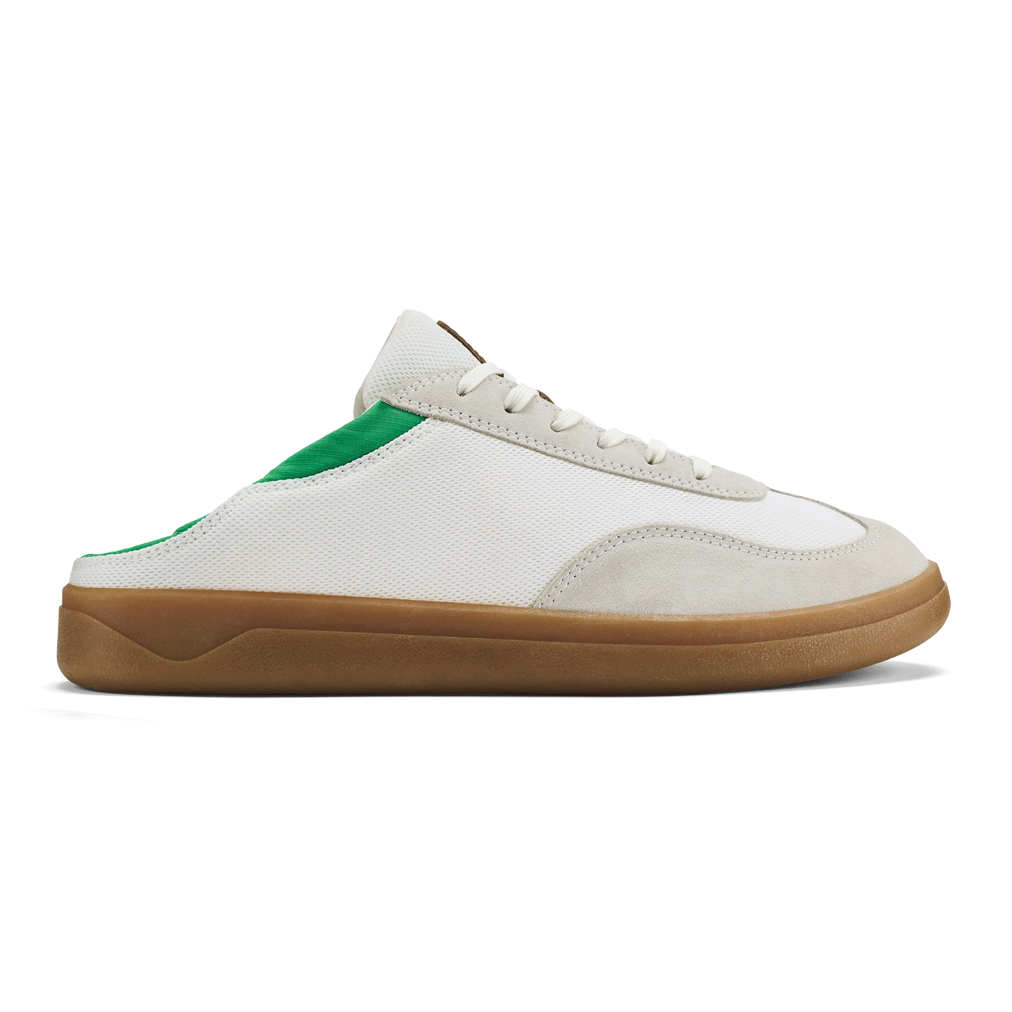 Pnini - Off White / Bamboo Suede Slip On Sneakers