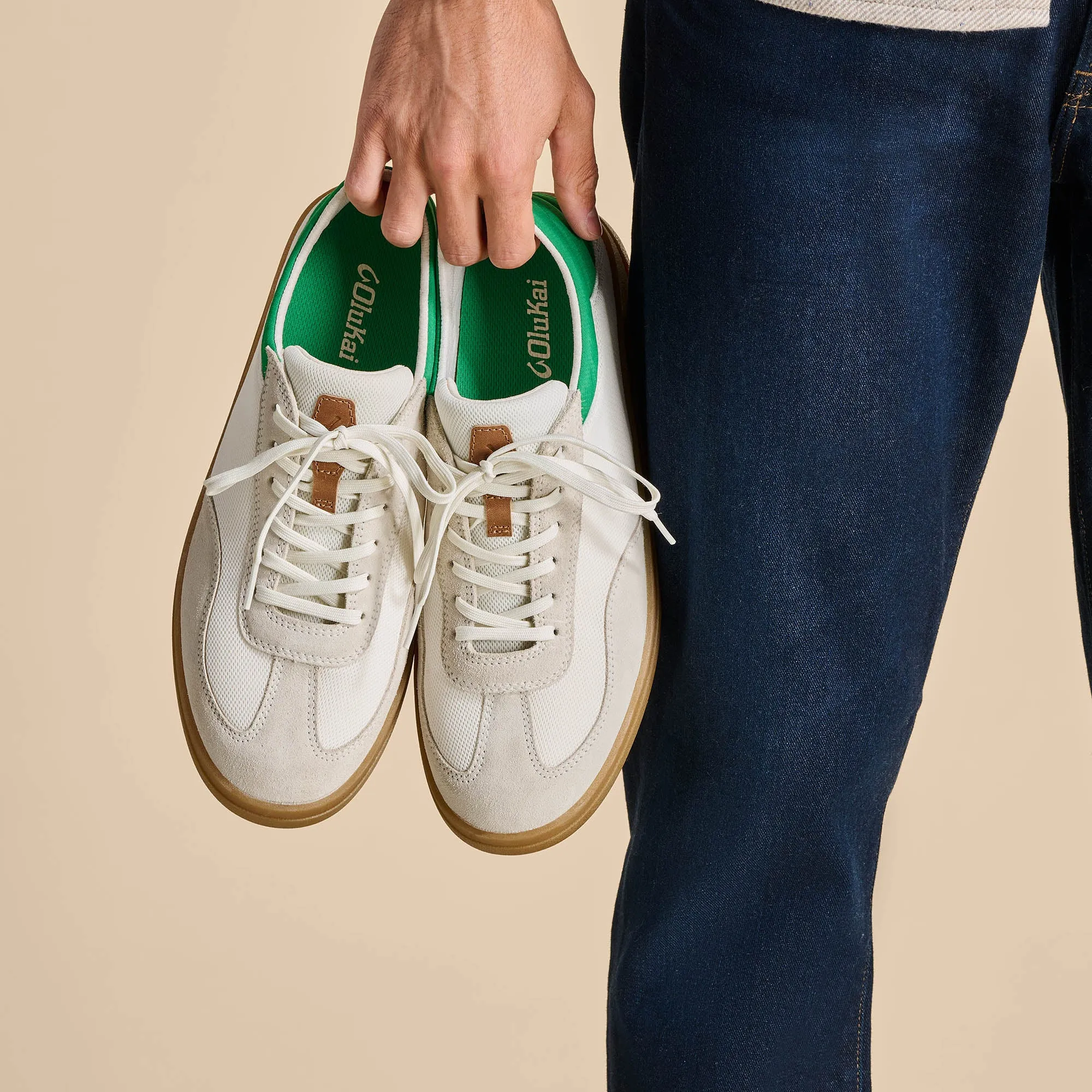 Barefoot Sneakers Pnini - Off White / Bamboo