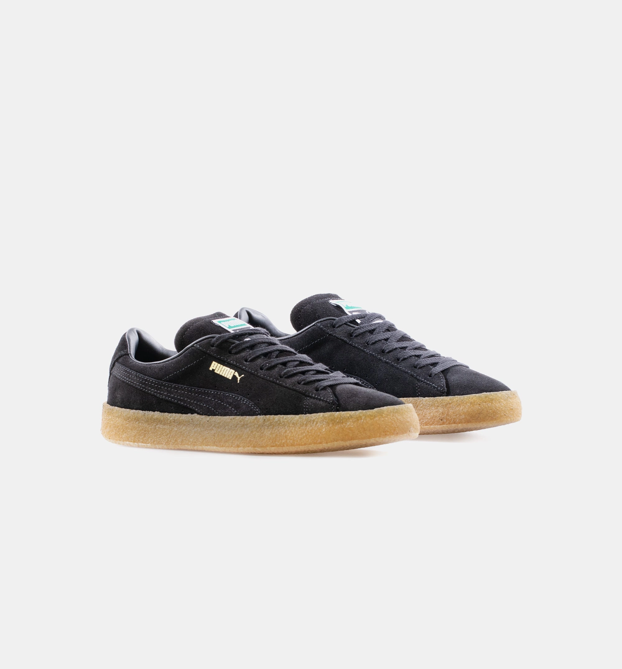 Suede Crepe Mens Lifestyle Shoe - Black/Brown Melo Puma Basketball Shoes