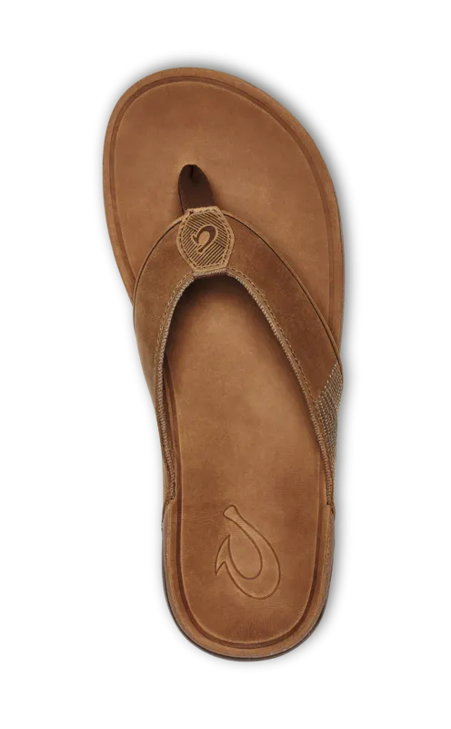 Sandals Beaches Turk And Caicos Olukai Men's Tuahine Toffee