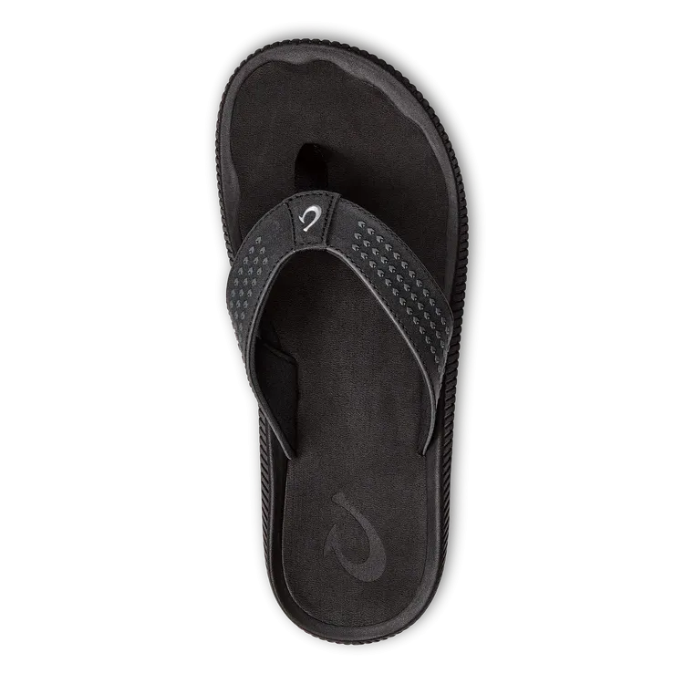 Casual Sandals Olukai Men's Ulele Black