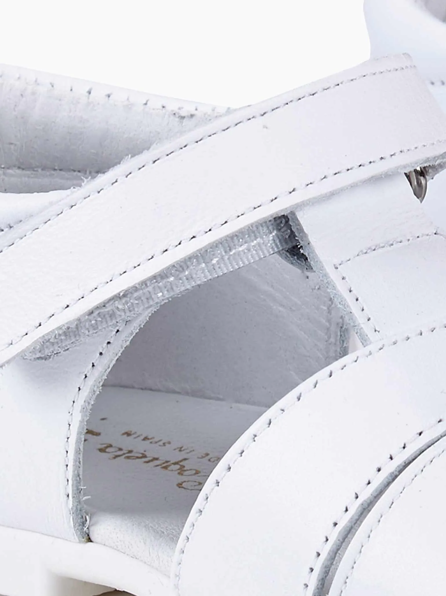 Leather Sandals Platform White Leather Toddler Toledo Sandals