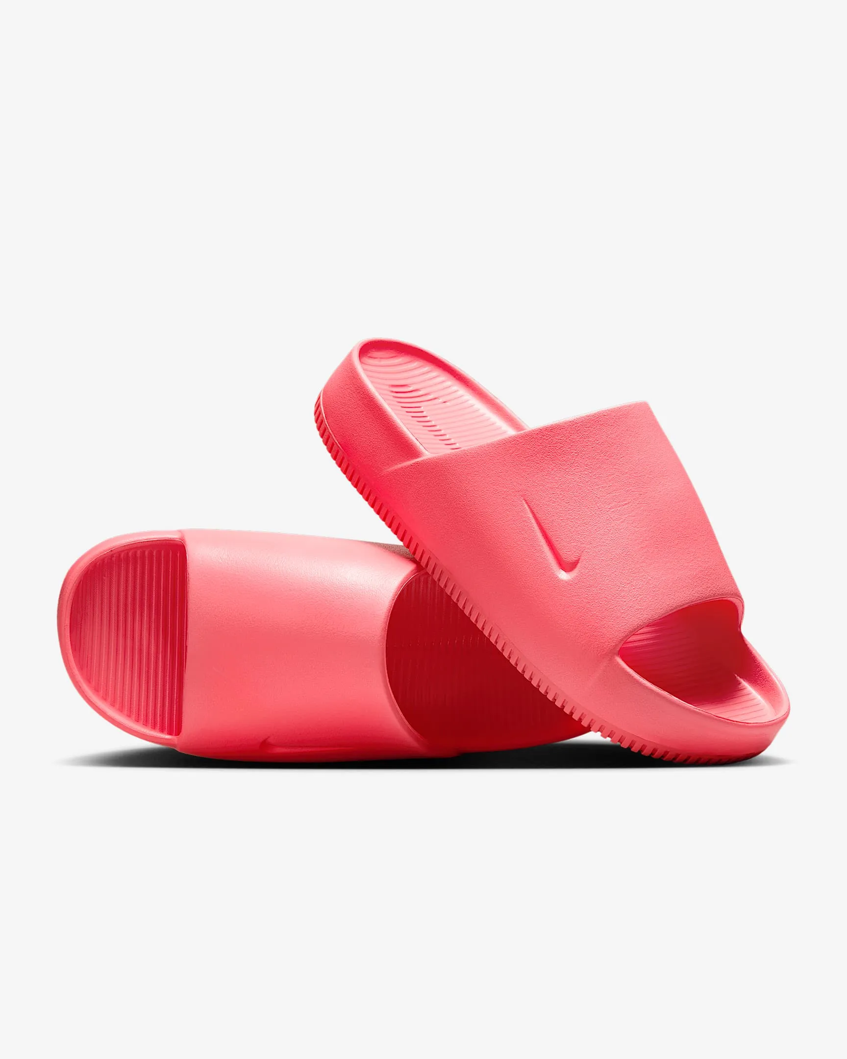 Nike Women's Nike Calm Slide Shoes - Magic Ember Simple Nike Shoes