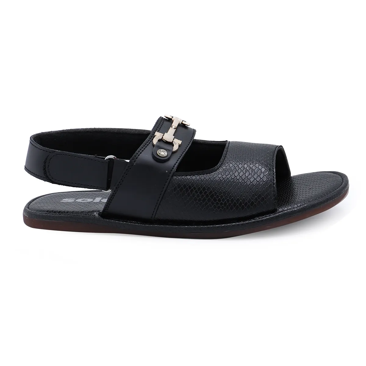Black Casual Sandal 115099 Best Travel Sandals For Walking