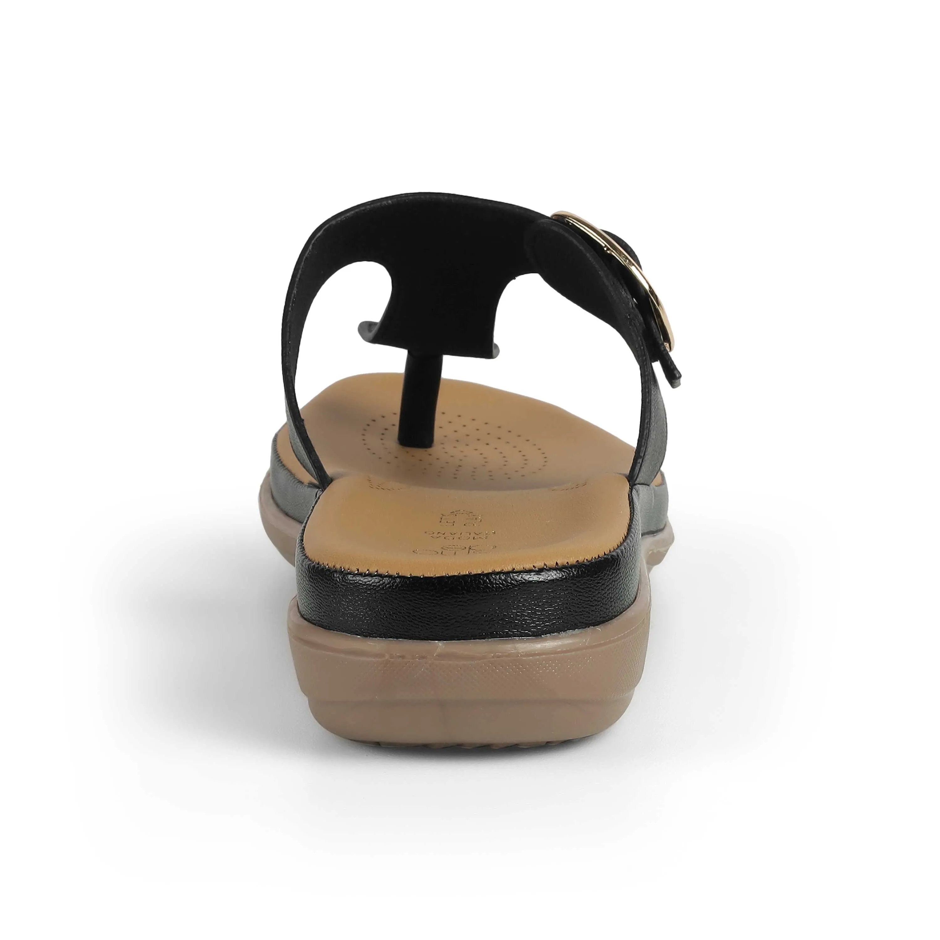 Tresmode Esop Black Women's Casual Platform Flats Foot Pain After Wearing Flat Shoes