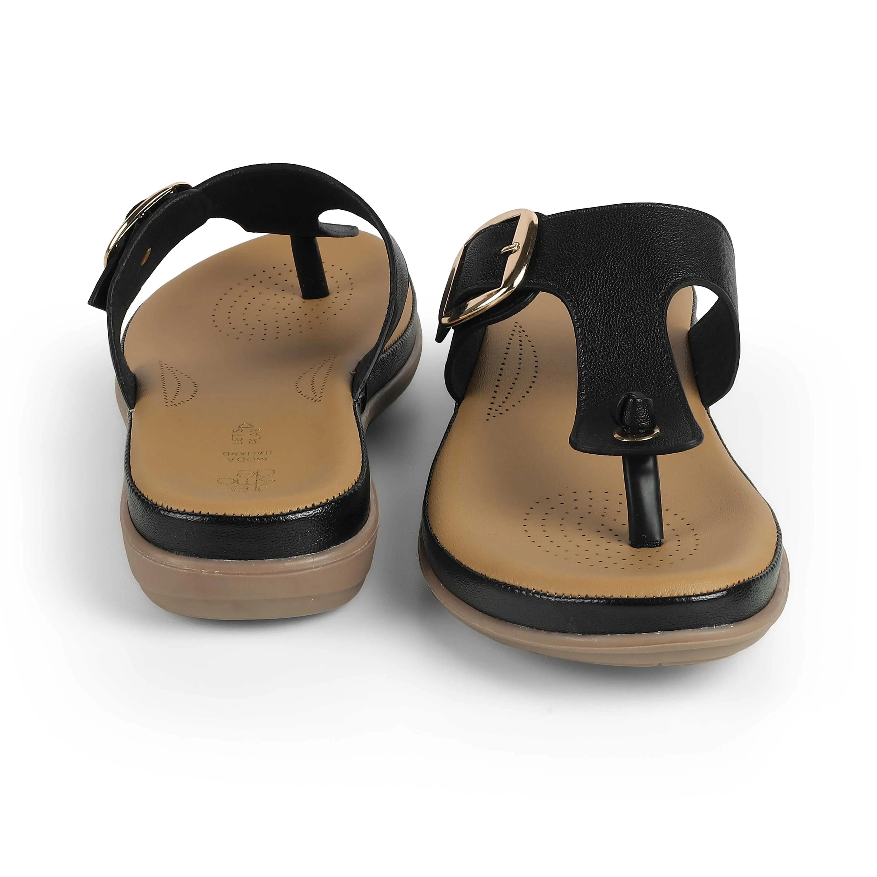 Best Shoes For Flat Fee Tresmode Esop Black Women's Casual Platform Flats