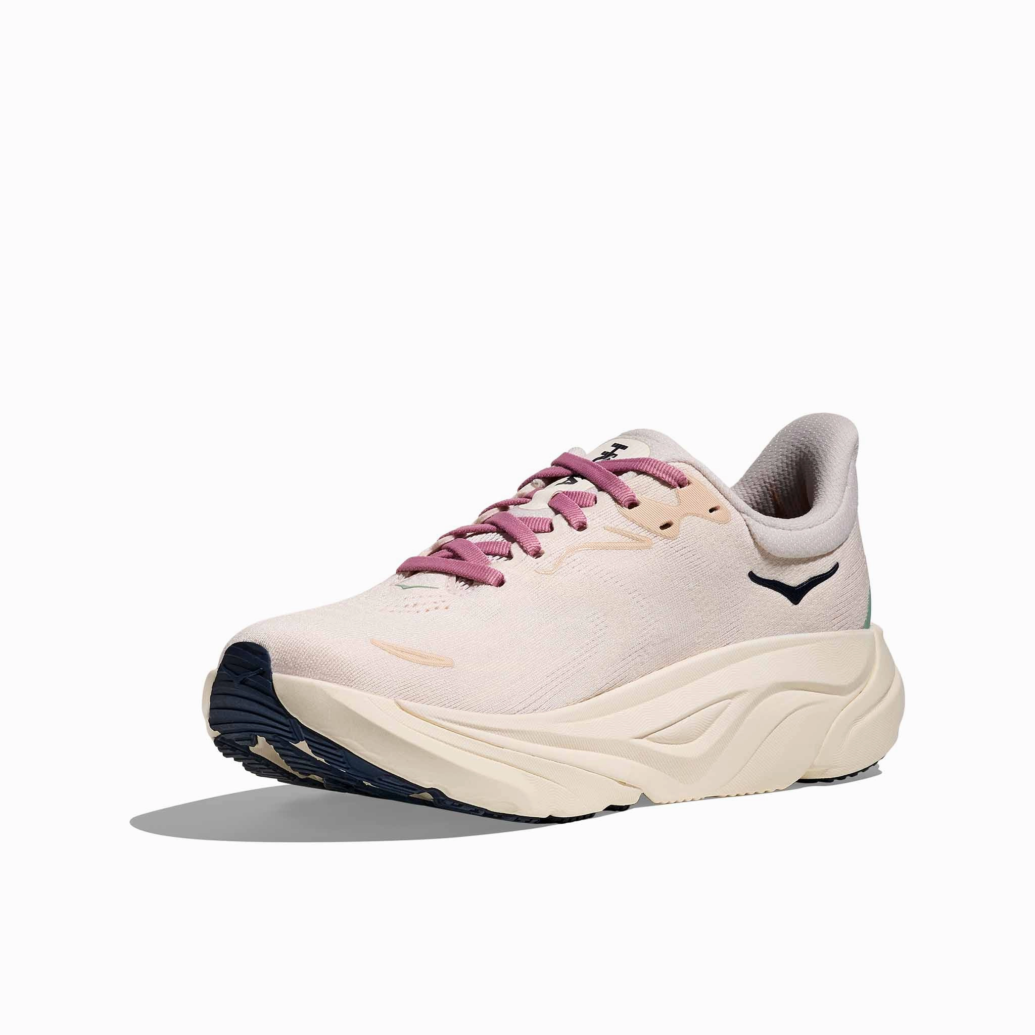 HOKA | Women's Arahi 8 Running Shoes - Rose Cream/Alabaster Marietta Ga
