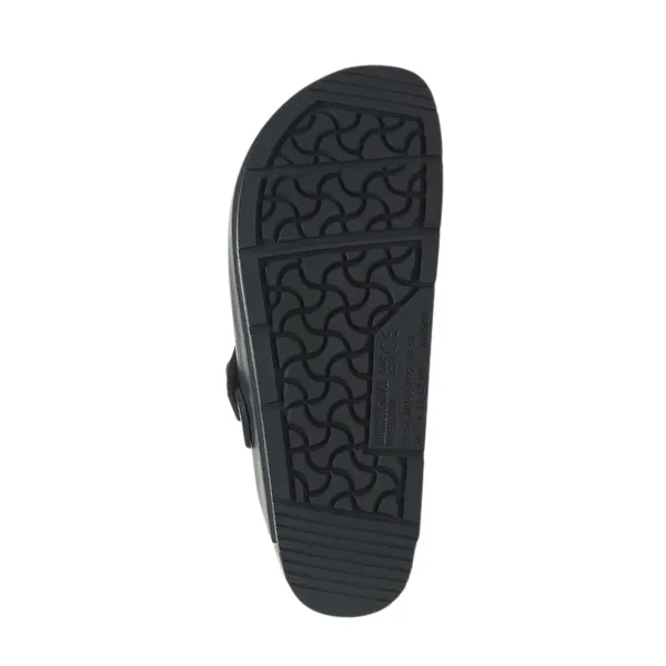 Birkenstock Men's Boston Pro Leather Black Sandals Pink