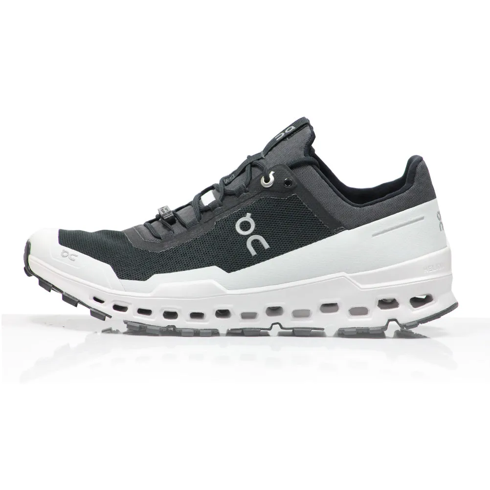 Good High Arch Running Shoes On CloudUltra Men's Trail Shoe - Black/White
