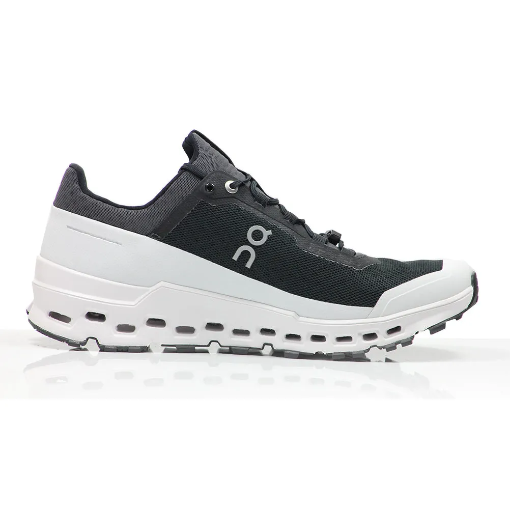 On CloudUltra Men's Trail Shoe - Black/White Running Shoes For Knees