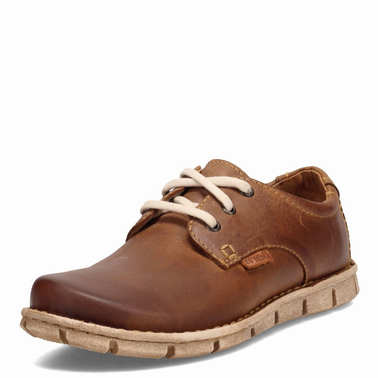 Rubber Sole Oxford Shoes Men's Born, Soledad Lace-Up