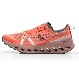 On Cloudsurfer Trail Men's Trail Shoe - Flame/Dustrose Proper Running Shoes For Flat Feet