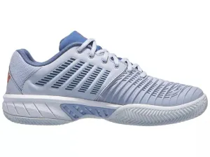 K-Swiss Express Light 3 Clay Mens Tennis Shoe (Artic Ice/Infinity/Scarley Ibis) Tennis Shoes For Flat Feet