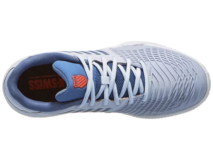 K-Swiss Express Light 3 Clay Mens Tennis Shoe (Artic Ice/Infinity/Scarley Ibis) Lotto Tennis Shoes 1980s