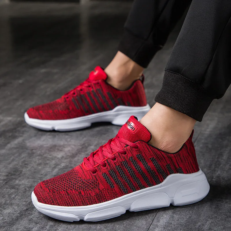 Glow In The Dark Run Men Lightweight Running Shoes