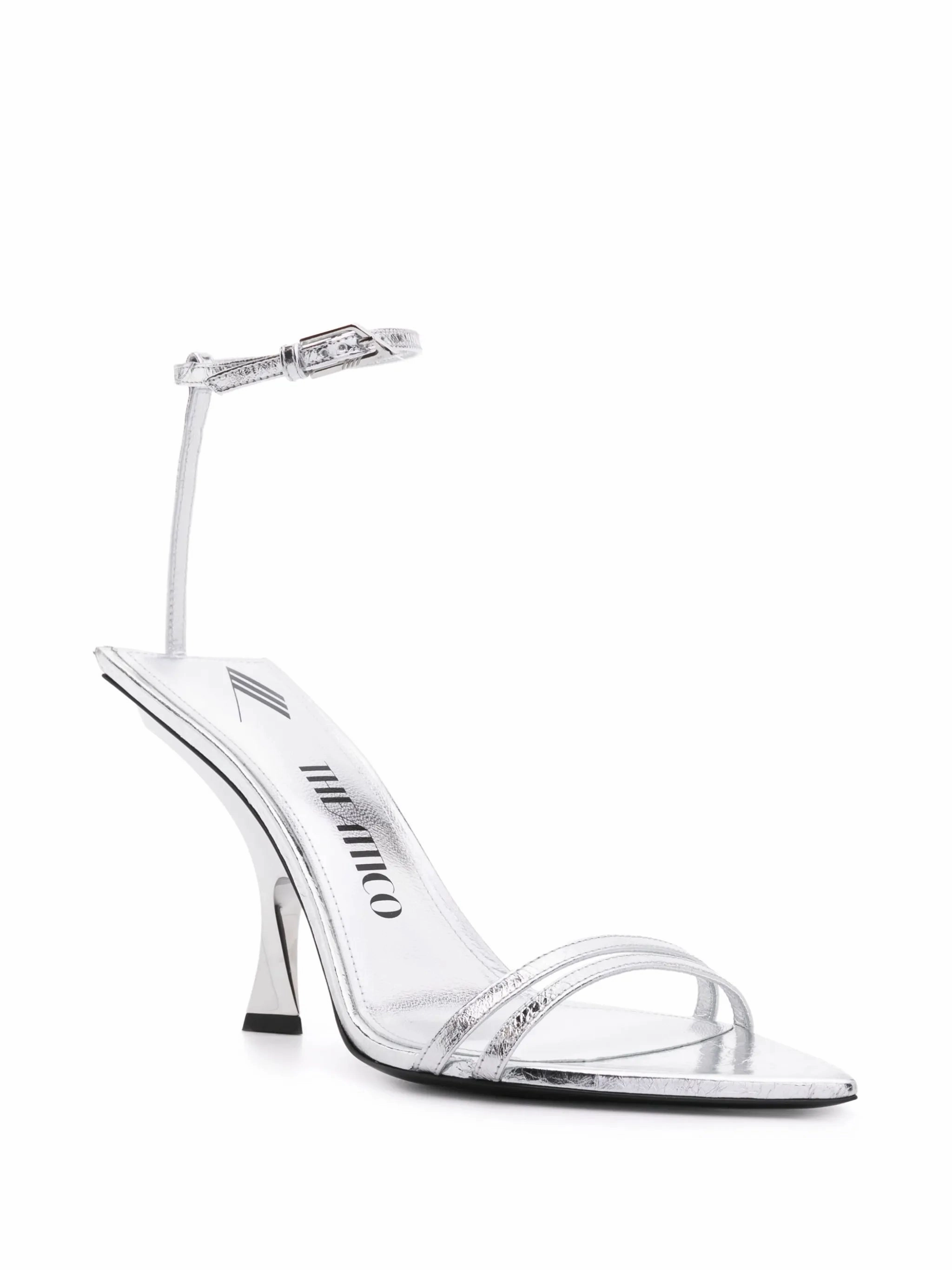 Sandals Wedge Heel Ester 95mm leather sandals