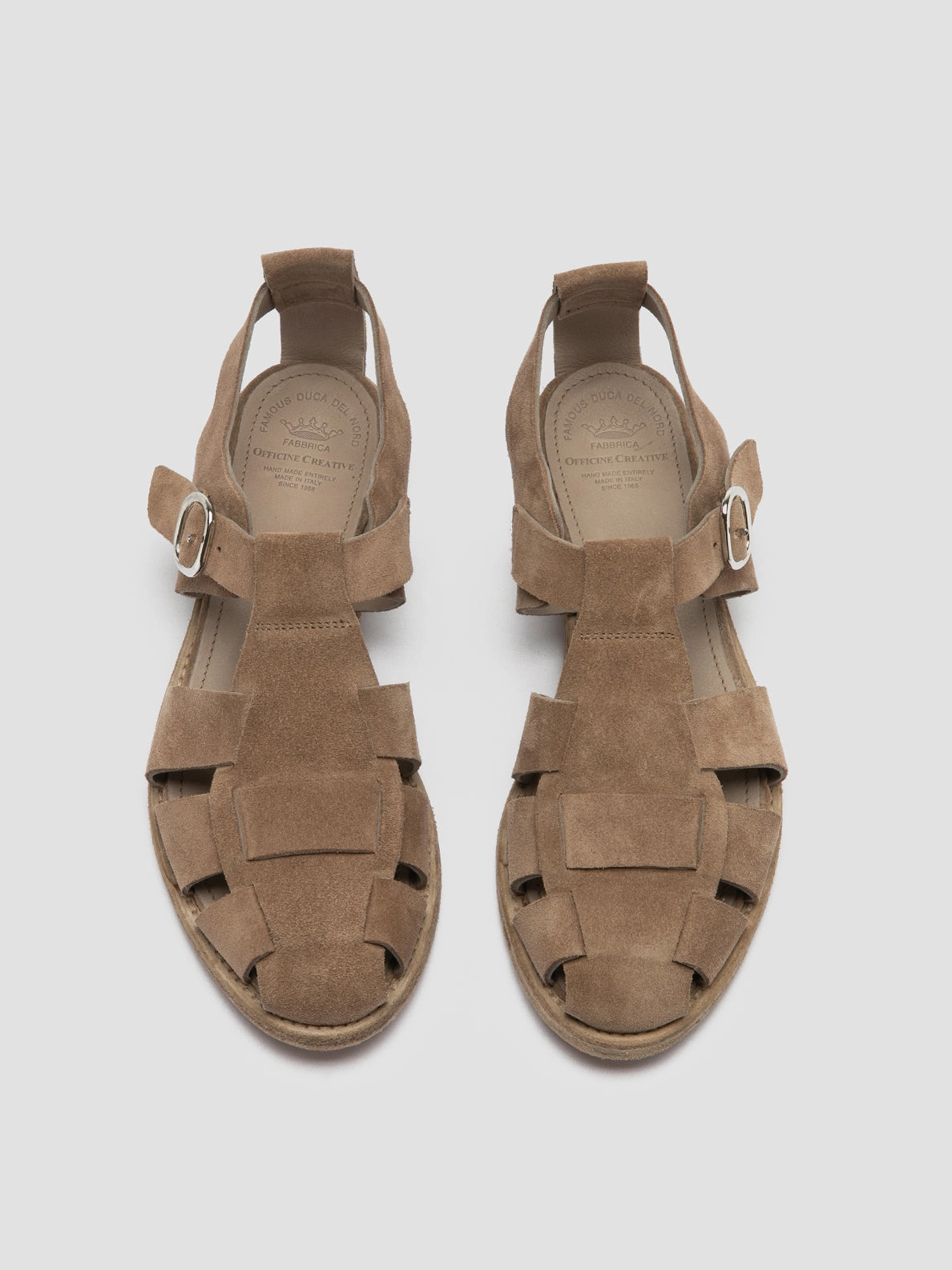Antigua Y Barbuda LEXIKON 536 - Taupe Suede Sandals