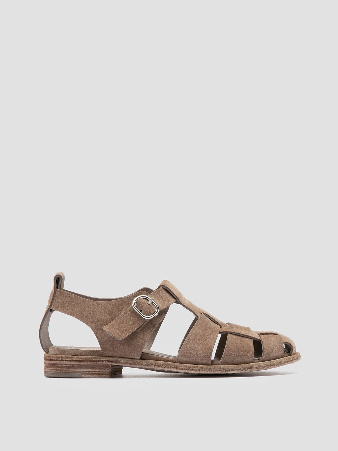 LEXIKON 536 - Taupe Suede Sandals Hotel Sandals Mexique