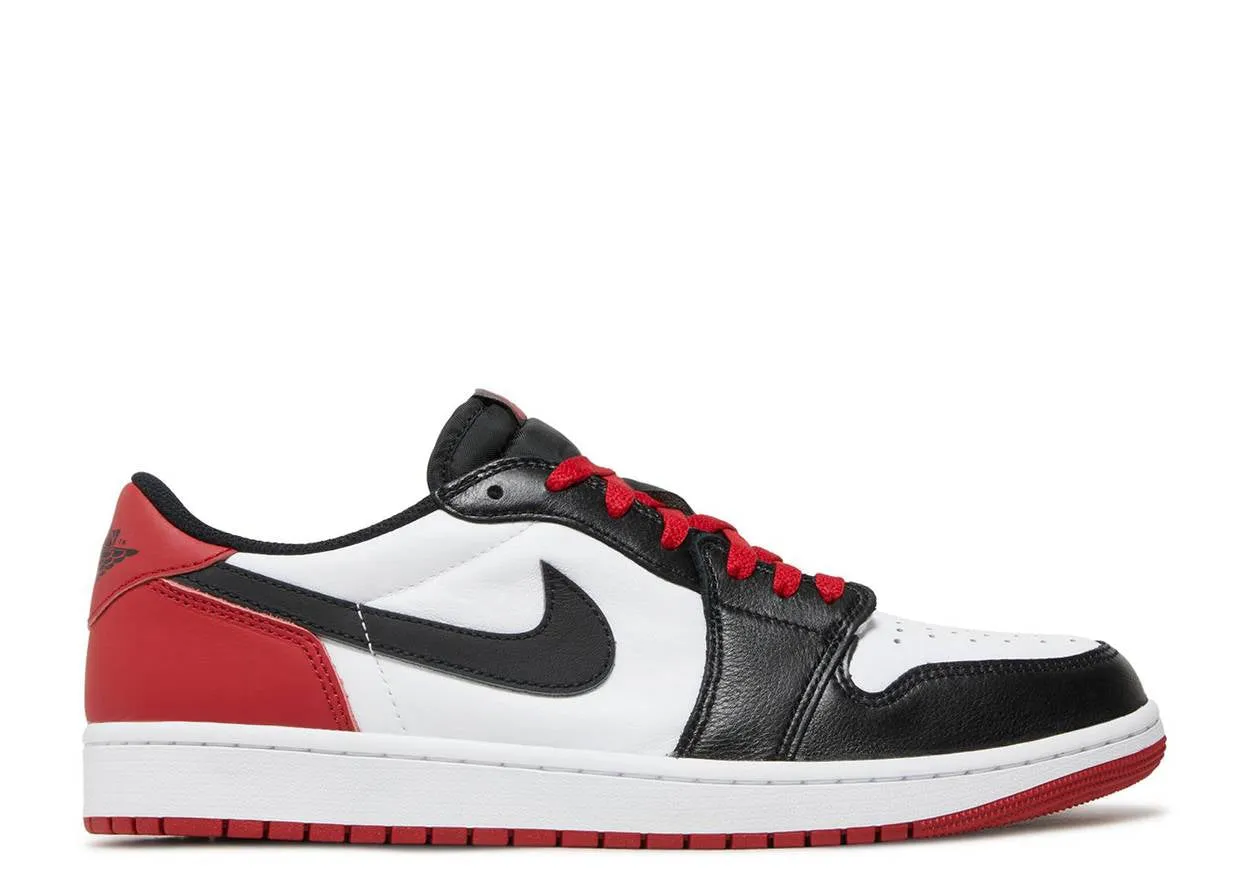 Nike Air Jordan 1 Low OG Black Toe' Nike Versair Workout Shoes
