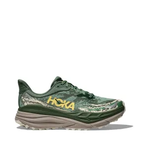 Rei Shoes Hoka Men's Stinson 7 Sneaker in Fern/Cement Grey