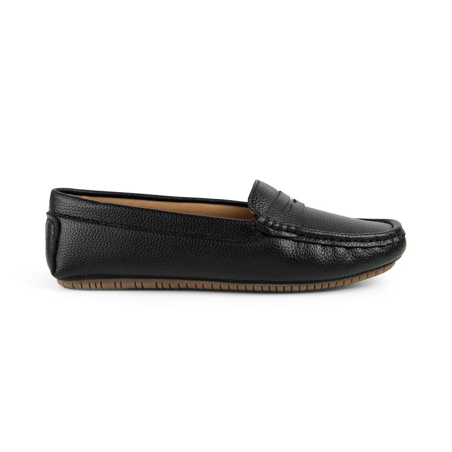White Loafers Outfit Tresmode St. Tropez Black Women's Casual Loafers