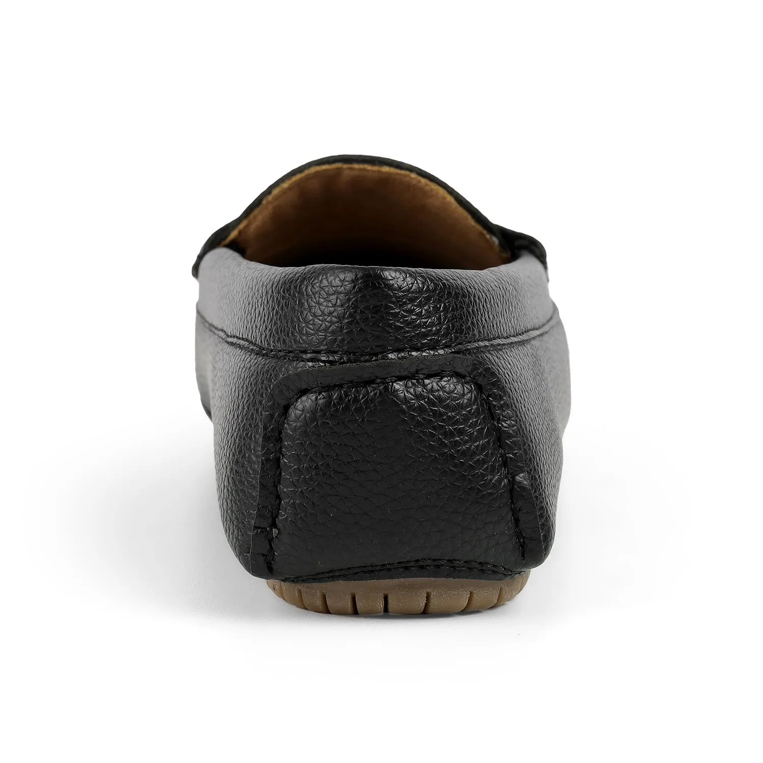 Tresmode St. Tropez Black Women's Casual Loafers Designer Heeled Loafers