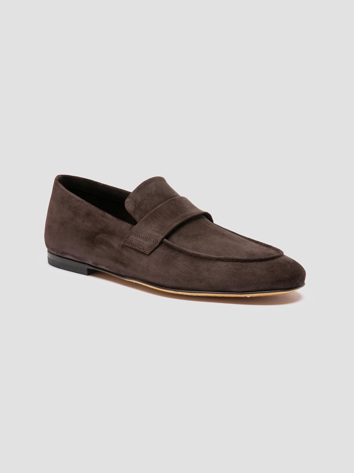 Loafers In Winter AIRTO 001 - Brown Suede Loafers